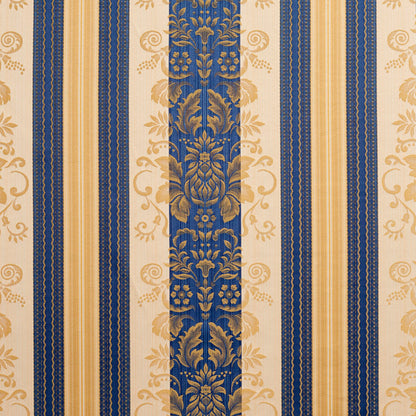 3280 Damask,Stripe Vintage Blue Charlotte Fabrics