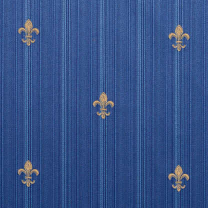 3283 Small Scale Old World Blue Charlotte Fabrics