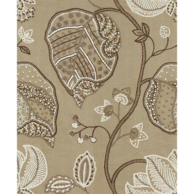 33633-1611 HANDMADE FLORAL SMOKED PEARL KRAVET COUTURE Fabrics Drapery Upholstery