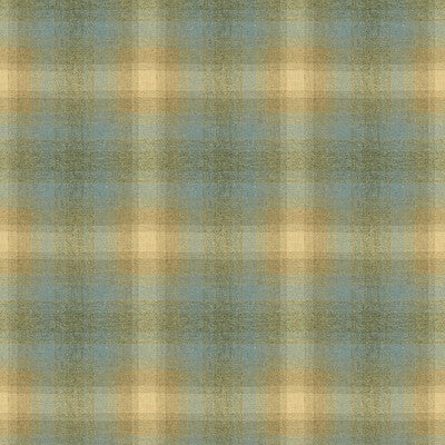 33912-1615 TOBOGGAN PLAID SILVER BLUE KRAVET COUTURE UPHOLSTERY