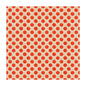 34070-1216 POSIE DOT HOT CORAL KRAVET DESIGN UPHOLSTERY