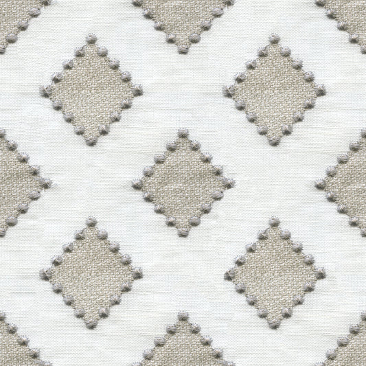 34267-1611 KRAVET BASICS DIAMONDOTS LINEN