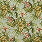 3426 Floral,Tropical & Botanical Jamaica Aqua & Teal,Green Charlotte Fabrics