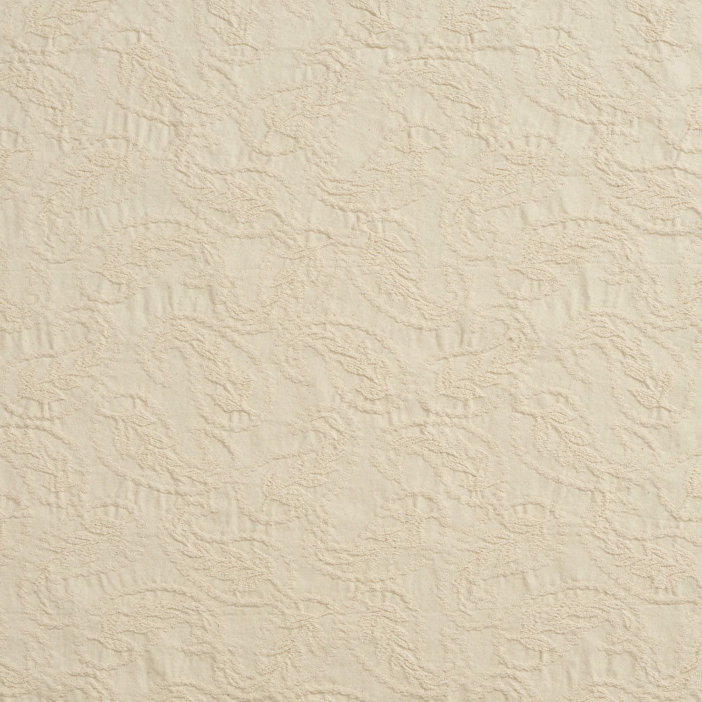 3453 Paisley Cotton Beige & Taupe Charlotte Fabrics