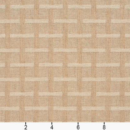 3458 Plaid & Check,Small Scale Rattan Beige & Taupe Charlotte Fabrics