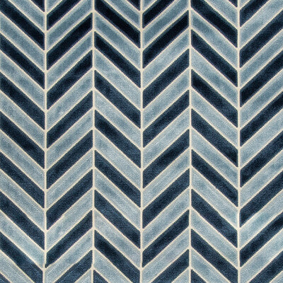 34779-5 PINNACLE VELVET NAVY KRAVET COUTURE UPHOLSTERY