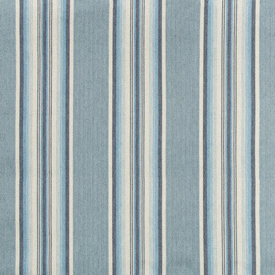 35169-5 LODEVE TICKING CORNFLOWER KRAVET DESIGN UPHOLSTERY