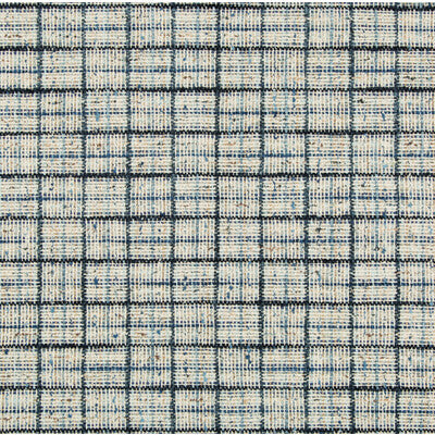 35188-1516 WENTHWORTH CHECK MARINE KRAVET COUTURE UPHOLSTERY