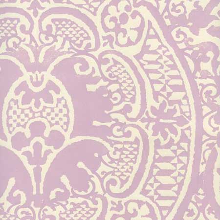 352000W-25OWP VENETO Soft Lavender On Off White Quadrille Wallpaper