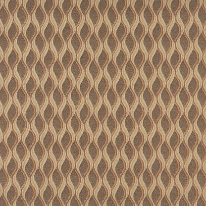 3551 Abstract & Geometric Toast Brown Charlotte Fabrics