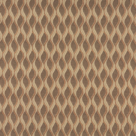 3551 Abstract & Geometric Toast Brown Charlotte Fabrics