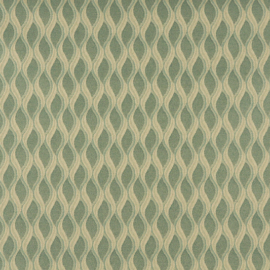 3552 Abstract & Geometric Celadon Green Charlotte Fabrics