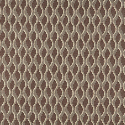 3556 Abstract & Geometric Chocolate Brown Charlotte Fabrics