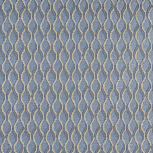 3557 Abstract & Geometric Agean Blue Charlotte Fabrics