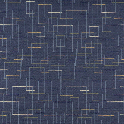 3559 Abstract & Geometric Admiral Blue Charlotte Fabrics