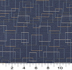 3559 Abstract & Geometric Admiral Blue Charlotte Fabrics