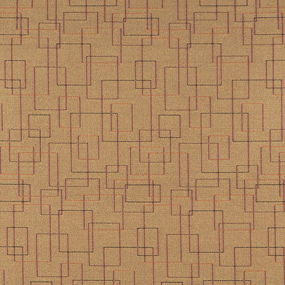 3560 Abstract & Geometric Topaz Brown Charlotte Fabrics