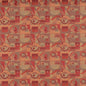 3572 Abstract & Geometric Pottery Orange & Rust Charlotte Fabrics