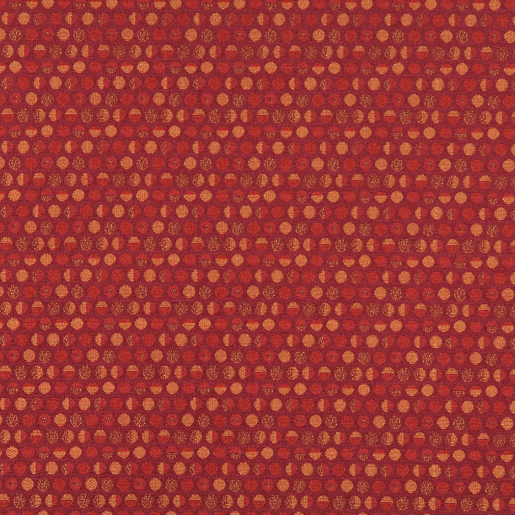 3577 Abstract & Geometric,Small Scale Grenadine Red & Burgundy Charlotte Fabrics