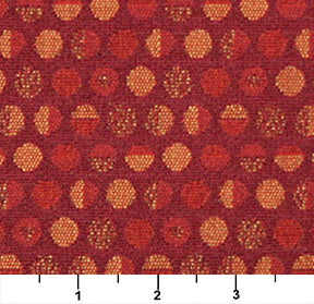 3577 Abstract & Geometric,Small Scale Grenadine Red & Burgundy Charlotte Fabrics