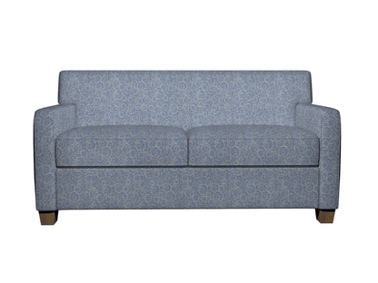 3582 Abstract & Geometric Wedgewood Blue Charlotte Fabrics