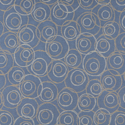 3582 Abstract & Geometric Wedgewood Blue Charlotte Fabrics