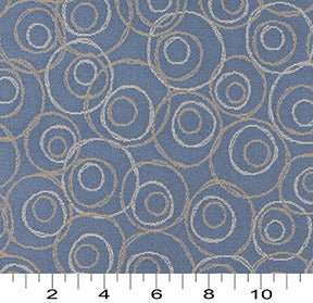 3582 Abstract & Geometric Wedgewood Blue Charlotte Fabrics