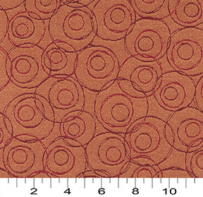 3585 Abstract & Geometric Brandy Orange & Rust Charlotte Fabrics