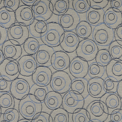 3586 Abstract & Geometric Dresden Blue Charlotte Fabrics