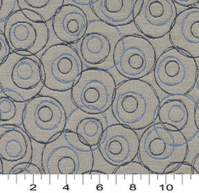 3586 Abstract & Geometric Dresden Blue Charlotte Fabrics