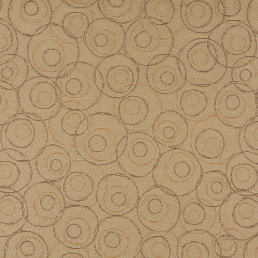 3587 Abstract & Geometric Sand Brown Charlotte Fabrics