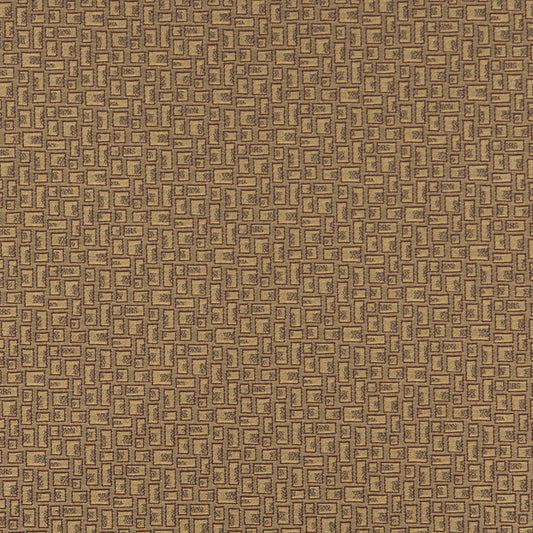 3589 Abstract & Geometric,Small Scale Antique Brown Charlotte Fabrics