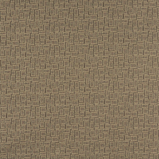 3592 Abstract & Geometric,Small Scale Khaki Brown Charlotte Fabrics