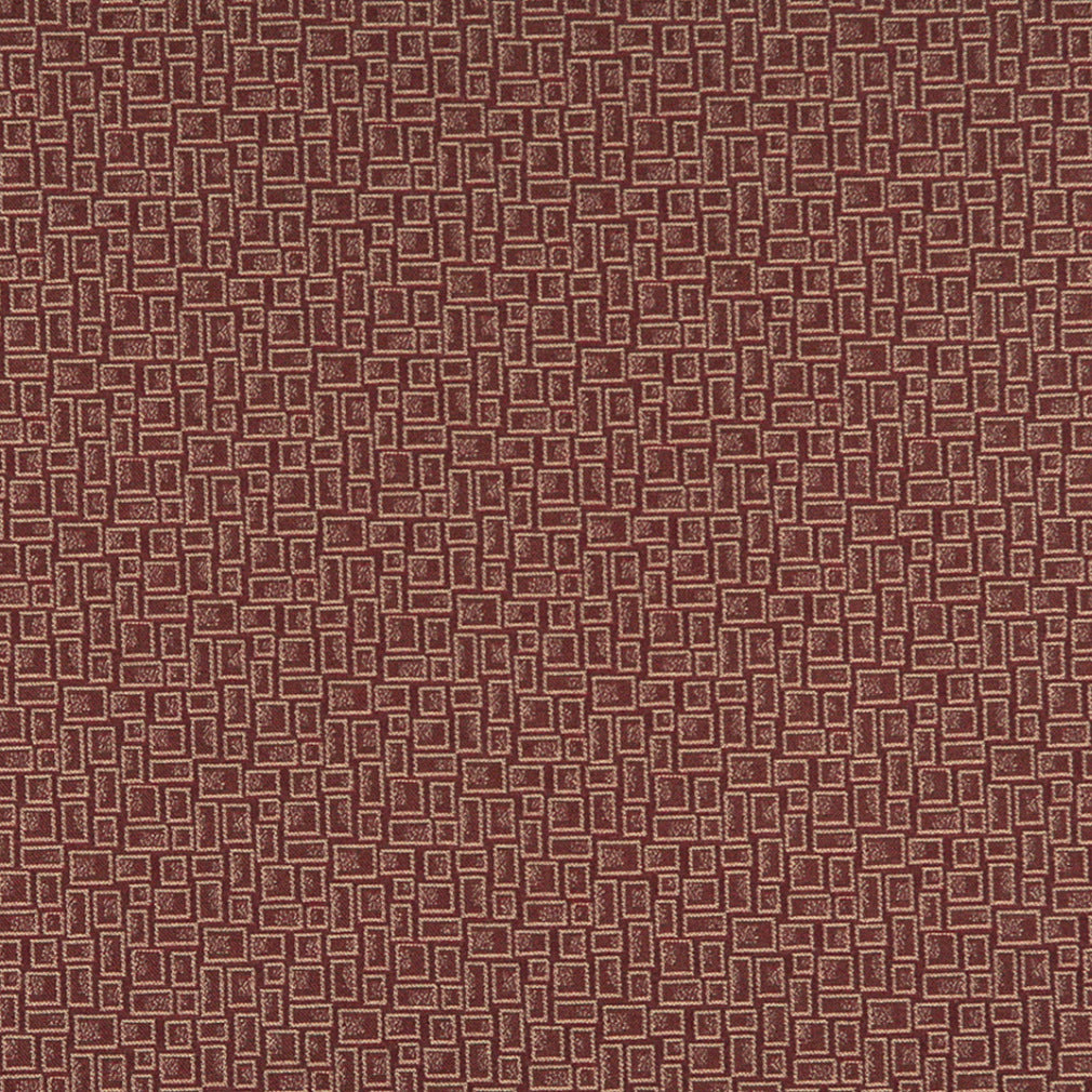 3594 Abstract & Geometric,Small Scale Cognac Brown Charlotte Fabrics