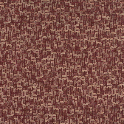 3594 Abstract & Geometric,Small Scale Cognac Brown Charlotte Fabrics