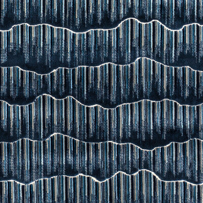 36350-50 MOUNTAINSCAPE INDIGO KRAVET COUTURE UPHOLSTERY