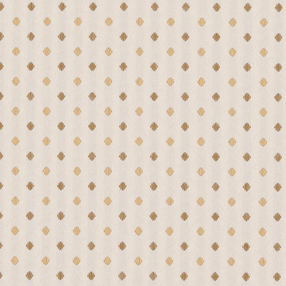 3672 Diamonds,Small Scale Parchment White & Ivory Charlotte Fabrics