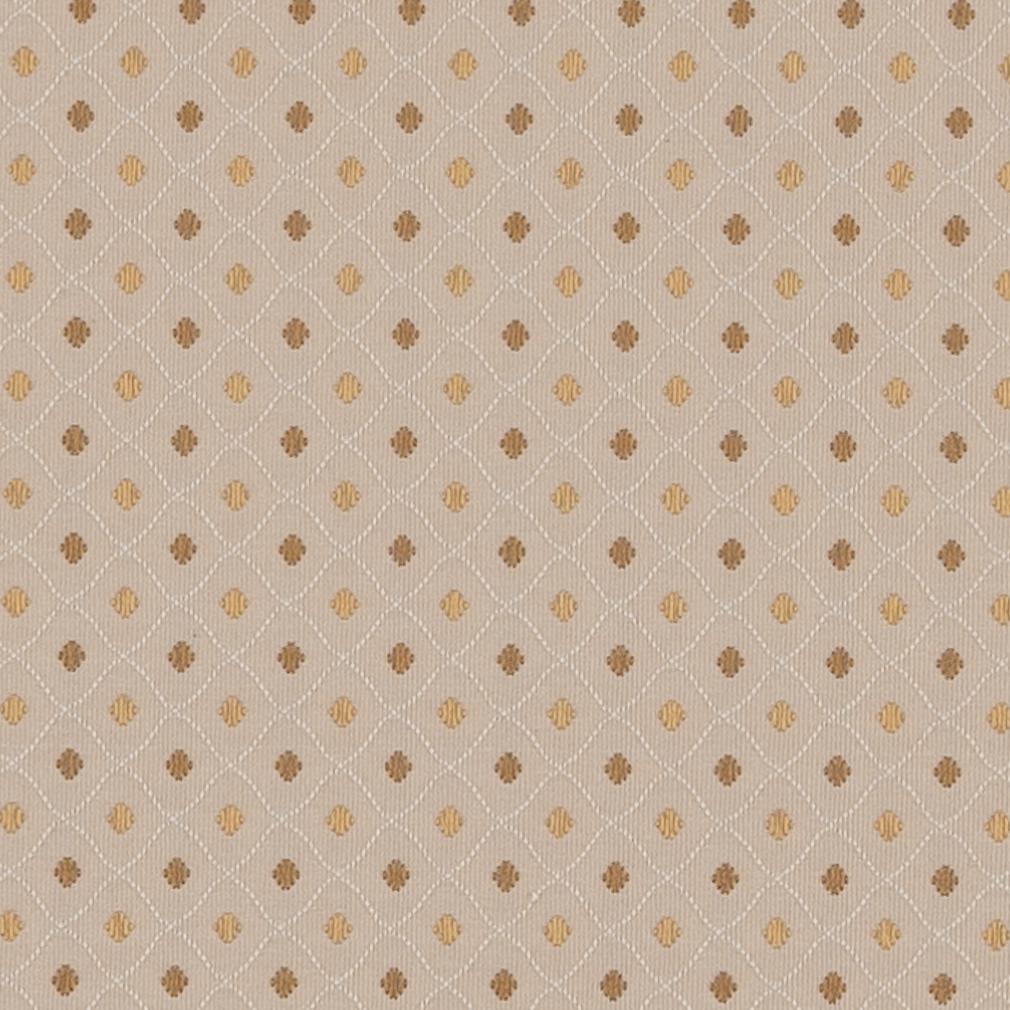 3674 Diamonds,Small Scale Ecru Beige & Taupe Charlotte Fabrics