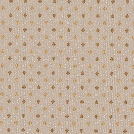3674 Diamonds,Small Scale Ecru Beige & Taupe Charlotte Fabrics