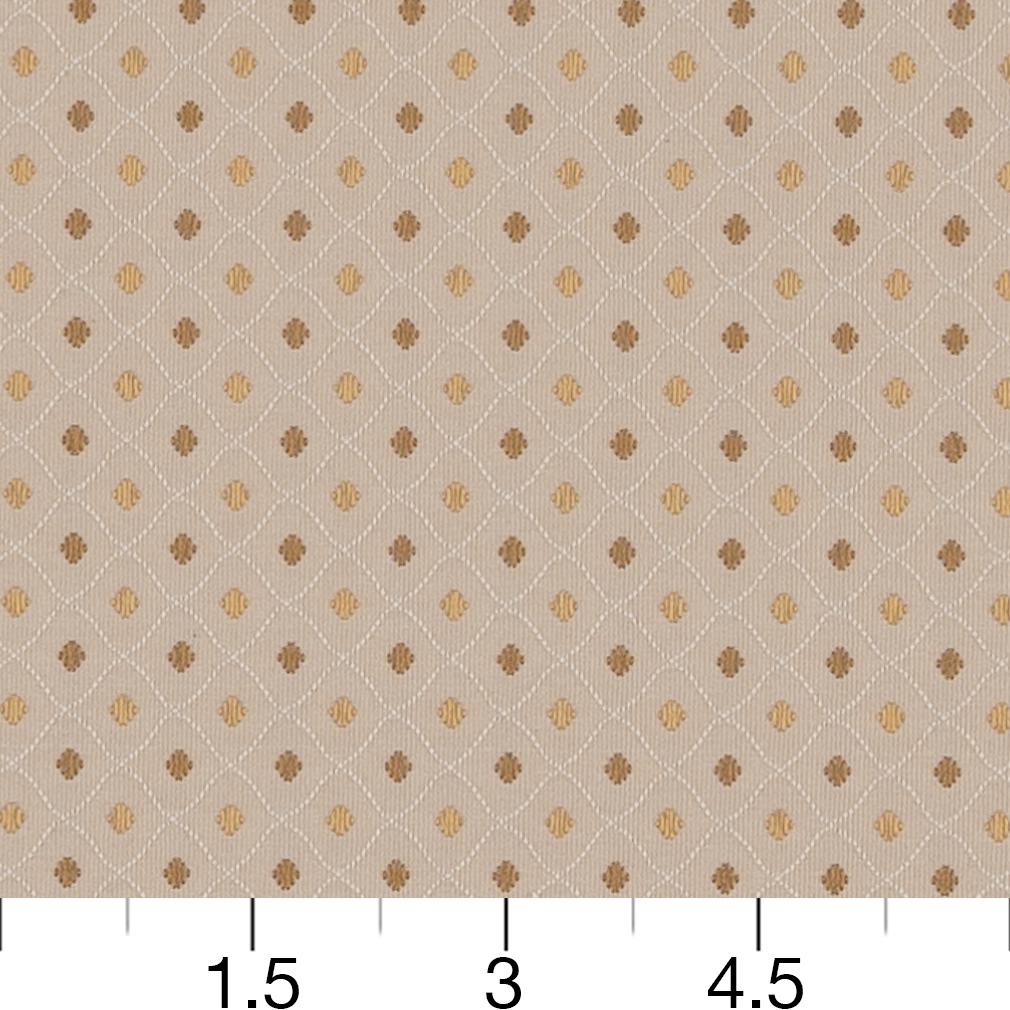 3674 Diamonds,Small Scale Ecru Beige & Taupe Charlotte Fabrics