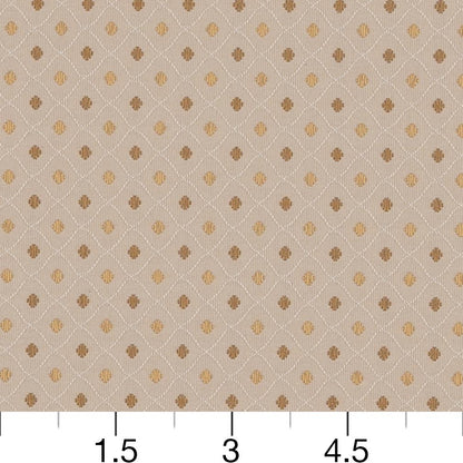 3674 Diamonds,Small Scale Ecru Beige & Taupe Charlotte Fabrics