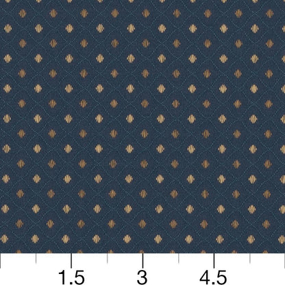 3675 Diamonds,Small Scale Sapphire Blue Charlotte Fabrics