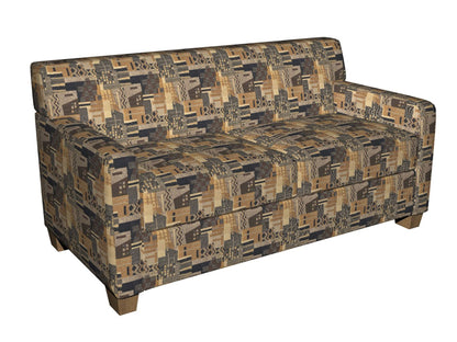 3680 nan Aztec Black,Gold & Yellow Charlotte Fabrics
