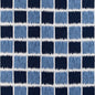 36936-5 IKAT SQUARES MARINE KRAVET COUTURE UPHOLSTERY