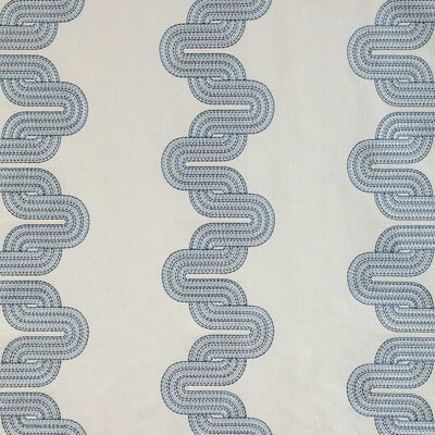 36943-5 CLOUD CHAIN INDIGO KRAVET DESIGN Fabrics Drapery Upholstery