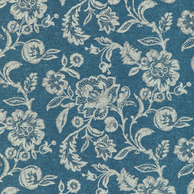 37083-5 CHESAPEAKE BATIK BLUE KRAVET CONTRACT UPHOLSTERY