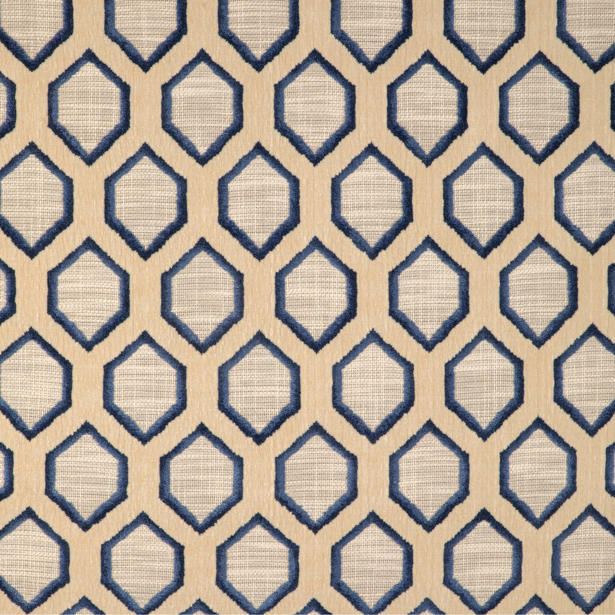 37377-51 KRAVET DESIGN WATERLINES INDIGO