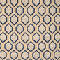 37377-51 KRAVET DESIGN WATERLINES INDIGO