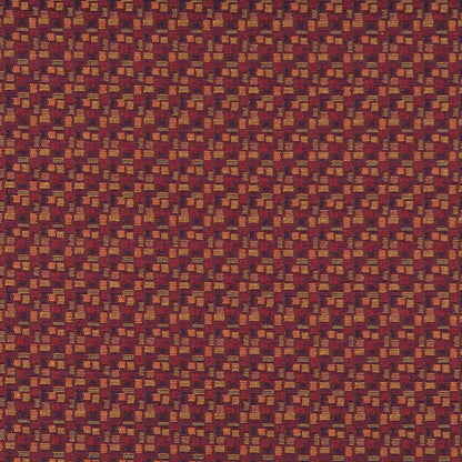 3748 Abstract & Geometric,Small Scale Merlot Orange & Rust,Red & Burgundy Charlotte Fabrics