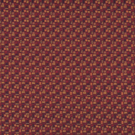 3748 Abstract & Geometric,Small Scale Merlot Orange & Rust,Red & Burgundy Charlotte Fabrics